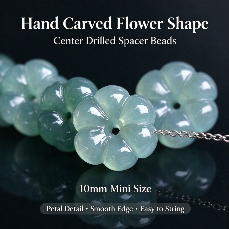 Beading - 10 pièces, perles de pierres précieuses