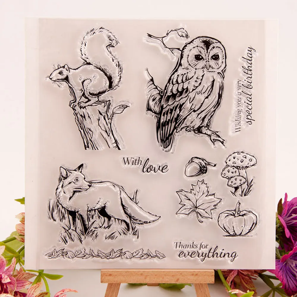 Timbres transparents en caoutc - Clear Silicone Stamps For Card Making avis et prix