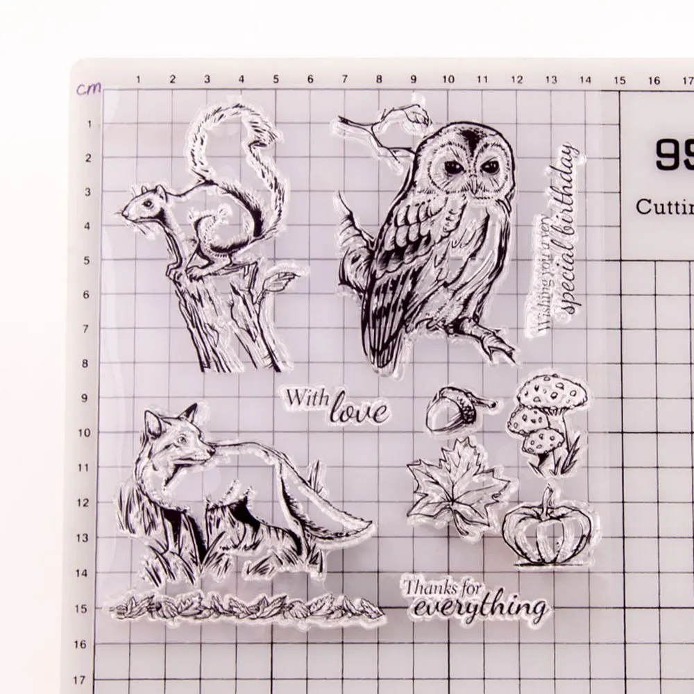 Timbres transparents en caoutc - Clear Silicone Stamps For Card Making avis et prix