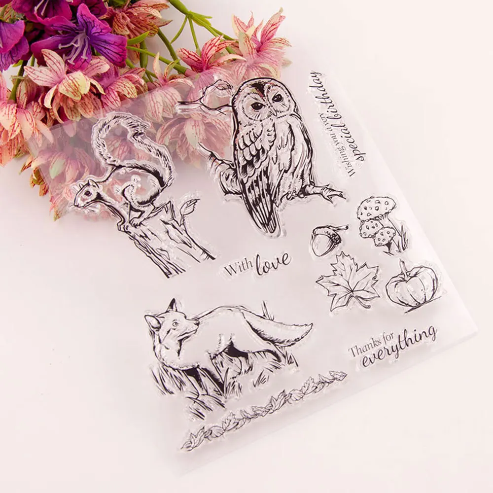 Timbres transparents en caoutc - Clear Silicone Stamps For Card Making avis et prix