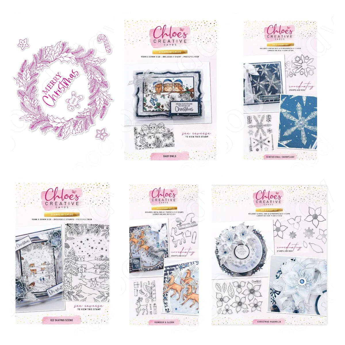 Nouvelle couronne de flocon de - Clear Silicone Stamps For Card Making avis et prix