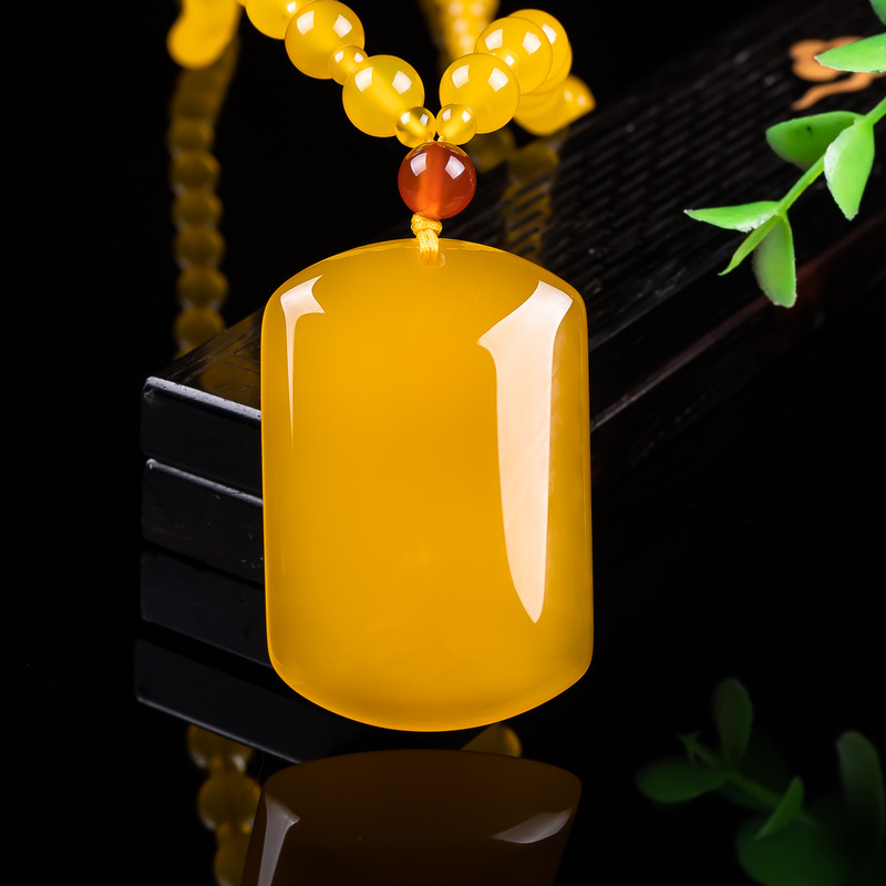 Pendentif carré uni en calcédo - Beading avis et prix