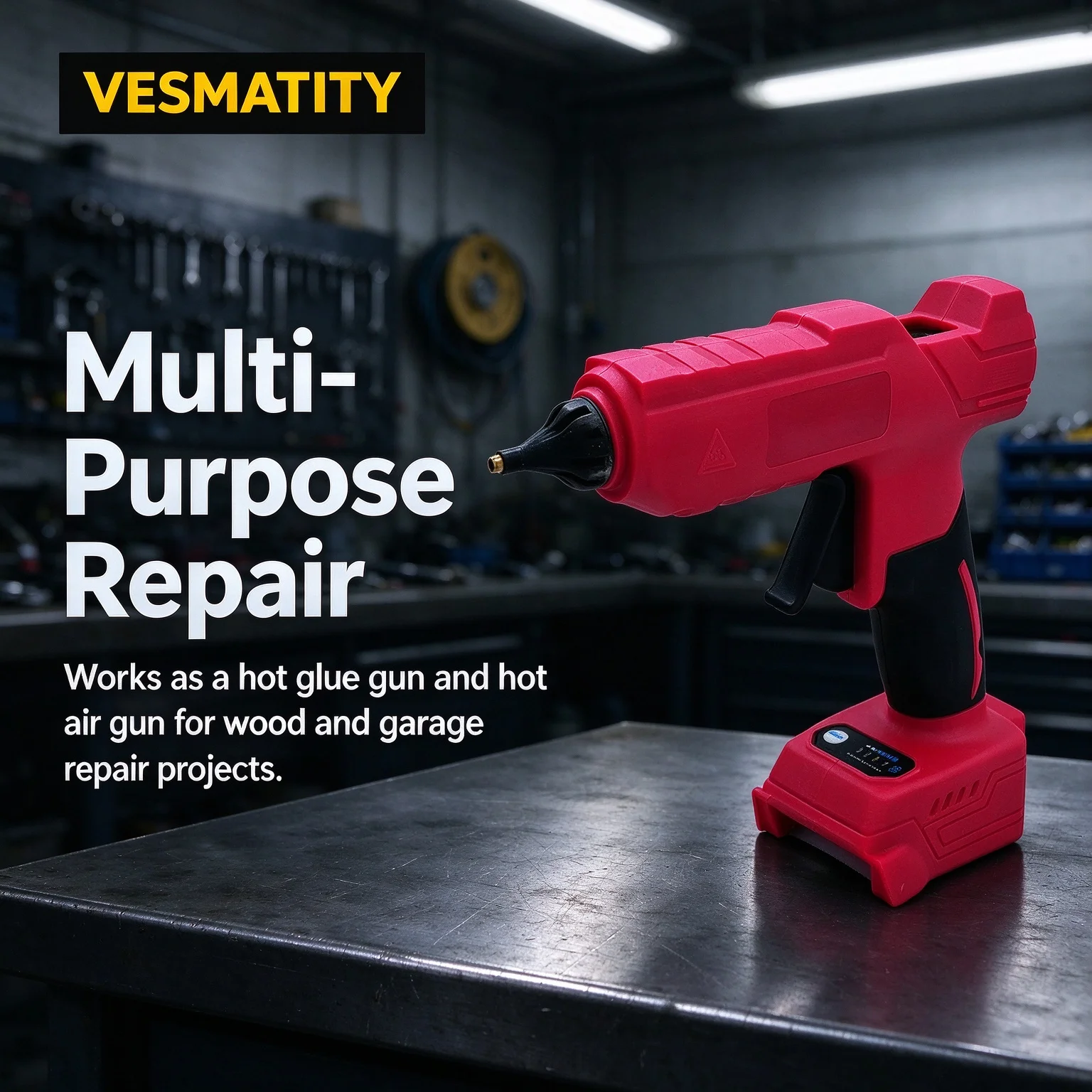 Pistolet à colle chaude sans f - Hot Melt Glue Gun Cordless avis et prix